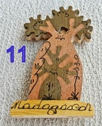 Madagaskar , Madagascar - Magnes na lodówkę nr 11