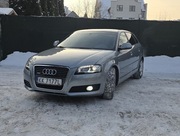 Audi A3 Audi A3 QUATTRO 8p. Piękne S-Line. Szklany dach. Zero rdzy!