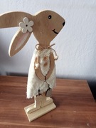 Wysoki królik ze sklejki 30/10 cm