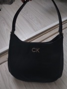 Calvin klein czarna torebka na ramię oryginalna 