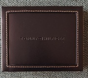 NOWY Czarny Skórzany Portfel Męski firmy TOMMY HILFIGER