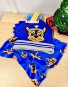 Psi patrol - komplet / zestaw zimowy czapka komin rękawiczki