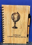 Notatnik z dowolnym grawerem plus długopis 