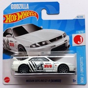 Hot Wheels NISSAN SKYLINE GT-R (BCNR33) GODZILLA