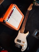 Zestaw dla gitarzysty: gitara Slammer oraz combo  EGV15.