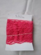 Koronka ozdobna 60mm ciemny różowy 3,3 m