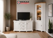 Komoda 120 Stylowa Biała Dębowa Śliczna Prowansalska BEKAS Producent Mebli 