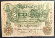Niemcy - Banknot 50 Marek - 1906r.