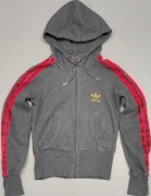 Wr) Adidas oryginalna damska  bluza kaptur Roz.S 