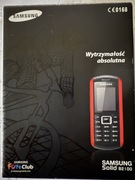 Telefon Komórkowy SAMSUNG Solid B2100 Pancerny Pyłoszczelny Black Czarny