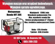 Wynajem MOTOPOMY HONDA WT 30X