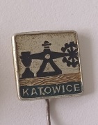 Przypinka PRL Katowice 