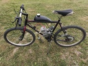 Rower z silnikiem spalinowym 100 cc