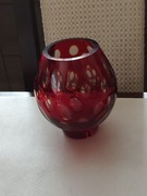 Wazon „Granat”, 1960-1970, Pierwomajska Huta Szkła, ZSRR