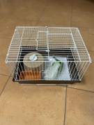 Klatka dla małego gryzonia 30 x 22 x 20 z akcesoriami