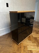 Komoda czarna połysk CHIARO 100 cm jak nowa