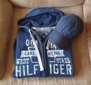 Oryginalna męska bluza Tommy hilfiger r.S plus czapka