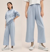 MANGO spodnie culotte kuloty z dzianiny dresowej 11 12 lat