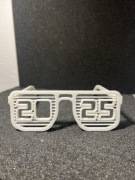 Okulary sylwestrowe na Nowy Rok 2025