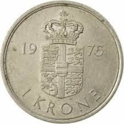 1 KORONA DUŃSKA 1975