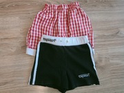 2 x Spodenki krótkie dziewczęce rozm. 116/122  - 6/7 lat