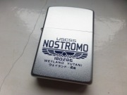 Zippo Satin Chrome Alien Nostromo Obcy Weyland Yutani Corp Grawer