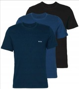 Hugo Boss Tshirt RN 3P Classic 50532468 rozm M niebieski, granatowy, czarny
