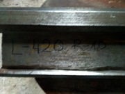 Stempel do gięcia blach.