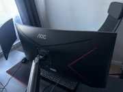 Monitor AOC CU34G2X Ultrawide 144hz 34' + dodatkowy uchwyt