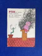 Bohdan Butenko Pocztówka/Karta pocztowa ilustracja 1972 