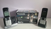 Panasonic KX-TG6722 duo telefon Bezprzewodowy Sekretarka tryb głośnomówiący