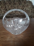 Kryształowy koszyk PRL