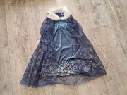 Sukienka Elzy z Krainy Lodu,  Przebranie strój, kostium - rozm 92/98 futerk