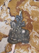 Stara tabliczka mosiężna SAALFELDEN