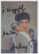 Autografy_pl Audrey Tautou fotografia 13x18 cm z autografem 