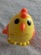 Zabawka interaktywna nakręcany skaczący kurczak