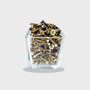 Wkręty samowiercące 3,9x16 stożkowe 1000 szt do metalu drugi gatunek