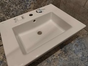 Umywalka TWINS KOŁO 60x46 meblowa z niskim rantem biały