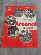 Program Arsenal - Chelsea 72/73