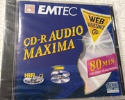 EMTEC CD-R - 80 Min Audio,nowy,folia