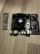 Płyta ASRock z procesorem i pamięcią ram 4GB