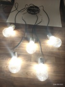 OZDOBNA LAMPA WISZĄCA OTUS 5 chrom Azzardo "typu pająk"