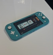 Konsola Nintendo Switch Lite turkusowy komplet BDB
