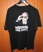 Koszulka T-Shirt Putin - czarna - XXL