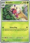 Revers Oryginalna Karta Pokemon Ariados (POR 002) Perfect Order