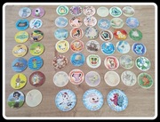 Pokemon Tazo żetony zestaw TAZO Kapsel