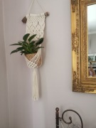 Kwietnik makrama Boho 