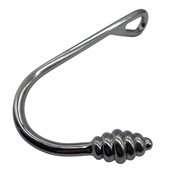 Hak analny ze stali nierdzewnej. Bardzo dobra jakość stali. Długość 43 cm 