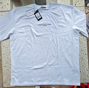 Koszulka męska Tommy Hilfiger biały 6XL plus size