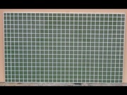 Tablica szkolna zielona,  kratka 170 x 100